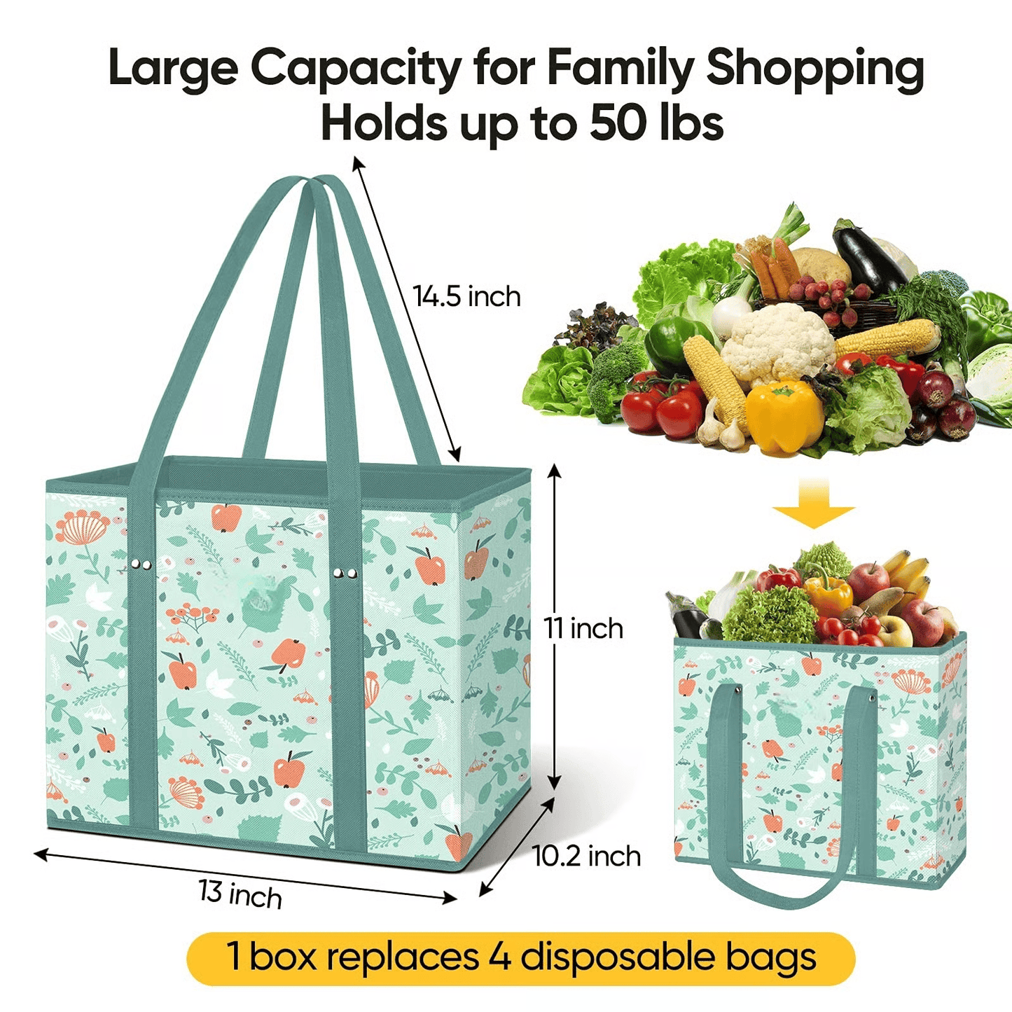 Super Grocery Bags | SUPER OFFER | ⭐️⭐️⭐️⭐️ 4.9/5 RATED | 28,794 + HAPPY CUSTOMERS
