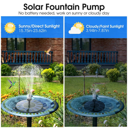 🌞 SolarFountain™ Running Water Fountain | ⭐️⭐️⭐️⭐️ 4.9/5 RATED
