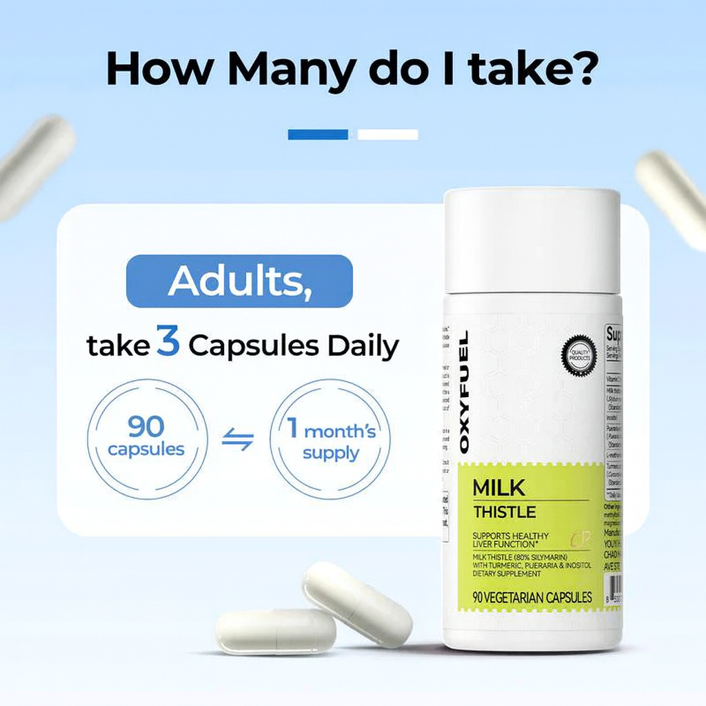 LiverPure™ Milk Thistle Liver Detox & Colon Cleanse