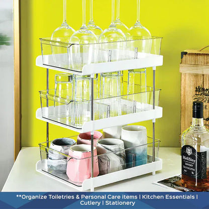 MultiPurpose Stuff Organiser Rack | ⭐️⭐️⭐️⭐️ 4.9/5 RATED | 20,000 + HAPPY CUSTOMERS