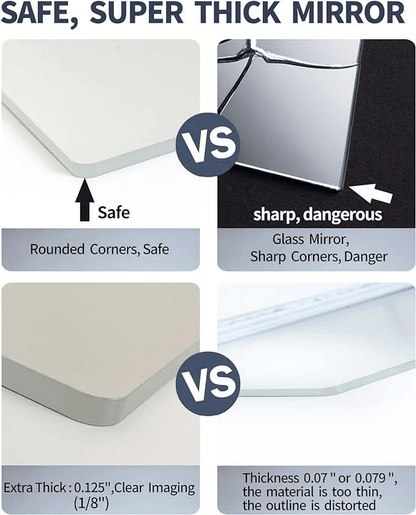 MirrorWall™ Acrylic Wall Mirror Set | ⭐️⭐️⭐️⭐️ 4.9/5 RATED