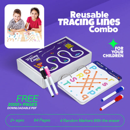 Kids Reusable Art & Activity Playbook + (FREE Learning 2000+ pages PDF for kids🧒)