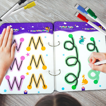 Kids Reusable Art & Activity Playbook + (FREE Learning 2000+ pages PDF for kids🧒)