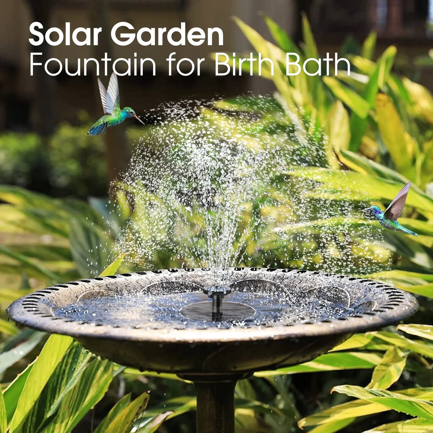 🌞 SolarFountain™ Running Water Fountain | ⭐️⭐️⭐️⭐️ 4.9/5 RATED