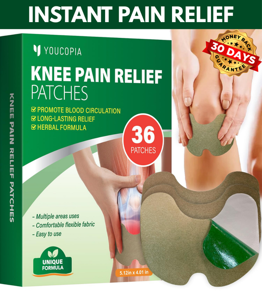 HealPatch™ - Herbal Knee Pain Relief Patches | ⭐️⭐️⭐️⭐️⭐️ 4.9/5 Rated